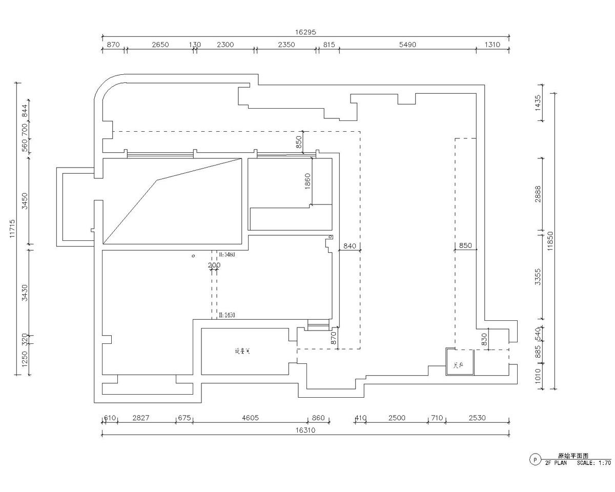 二楼原始结构图